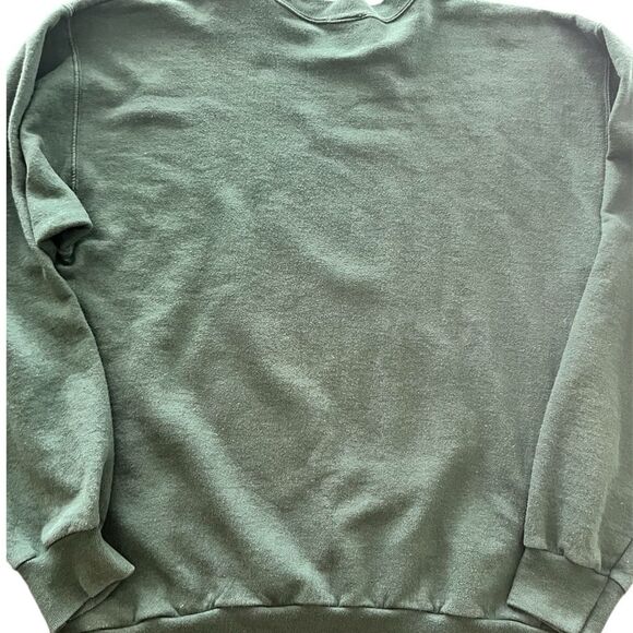 Disney Park  Green Crewneck Sweater with Mickey Mouse Designs size M - Picture 2 of 7